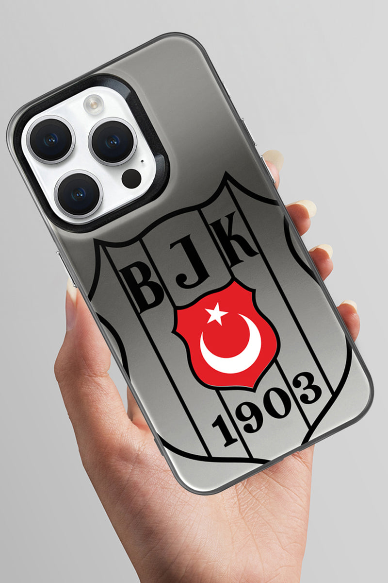Beşiktaş Büyük Arma Bayrak Premium Telefon Kılıfı