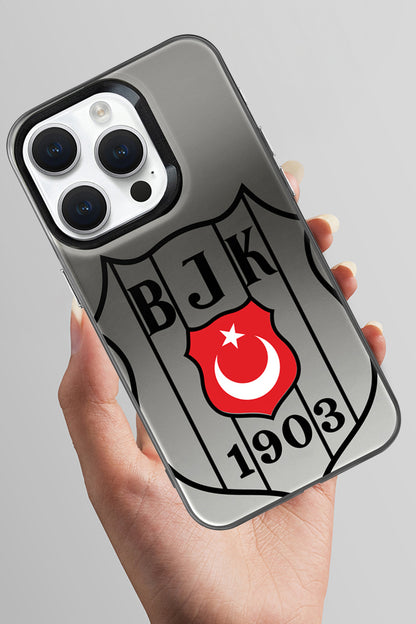 Beşiktaş Büyük Arma Bayrak Premium Telefon Kılıfı