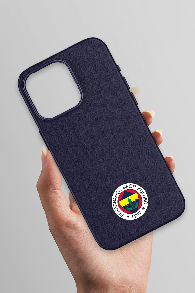 Fenerbahçe Arma Deri Magsafe Telefon Kılıfı