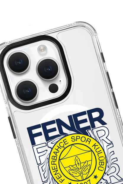 Fenerbahçe Dalgalı Arma MagSafe Telefon Kılıfı