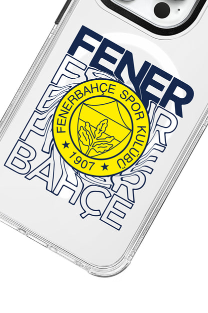 Fenerbahçe Dalgalı Arma MagSafe Telefon Kılıfı