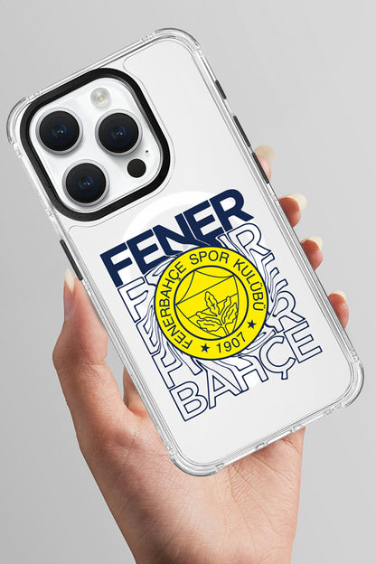 Fenerbahçe Dalgalı Arma MagSafe Telefon Kılıfı