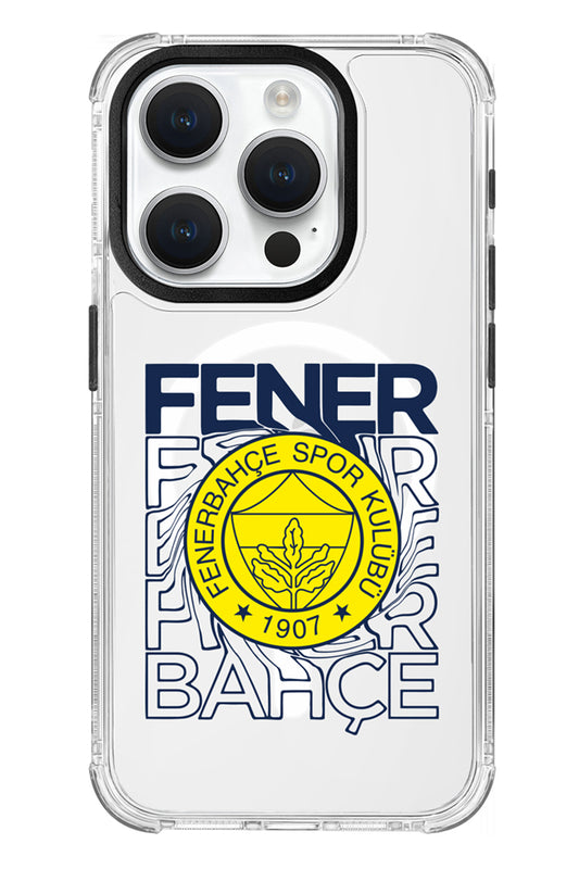 Fenerbahçe Dalgalı Arma MagSafe Telefon Kılıfı
