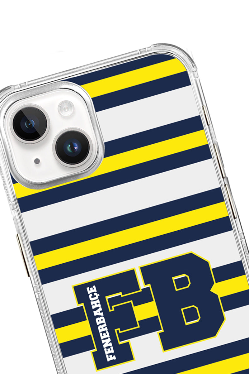 Fenerbahçe Kolej Çizgili Telefon Kılıfı