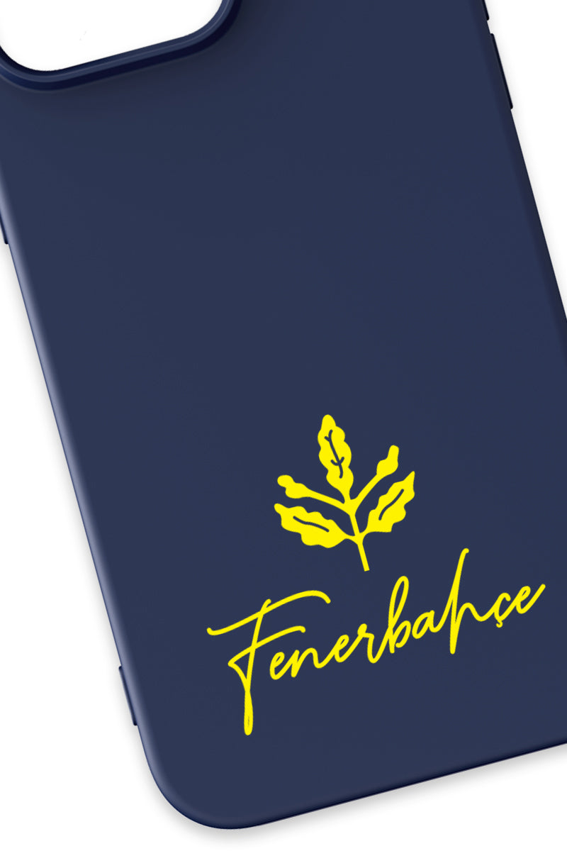 Fenerbahçe Palamut Lacivert Silikon Telefon Kılıfı