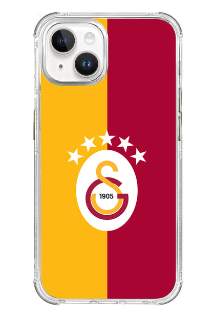 Galatasaray 5 Yıldız Parçalı Bayrak Telefon Kılıfı