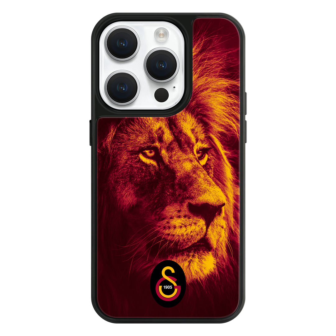 Galatasaray Enerji Aslan Cam Telefon Kılıfı