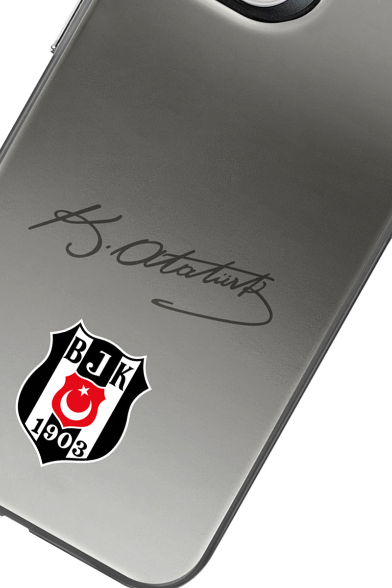 Beşiktaş ATA İmza Arma Premium Telefon Kılıfı