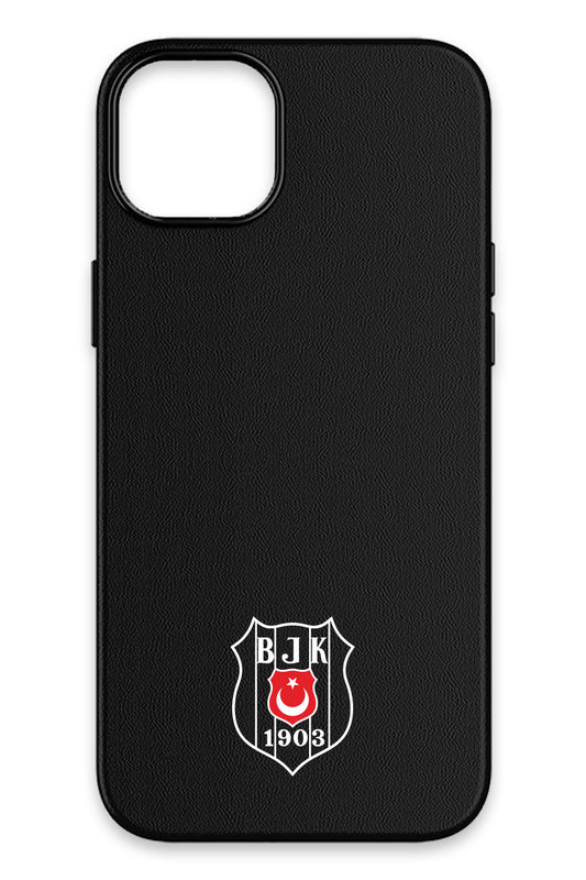 Beşiktaş Bayrak Arma Deri Magsafe Telefon Kılıfı