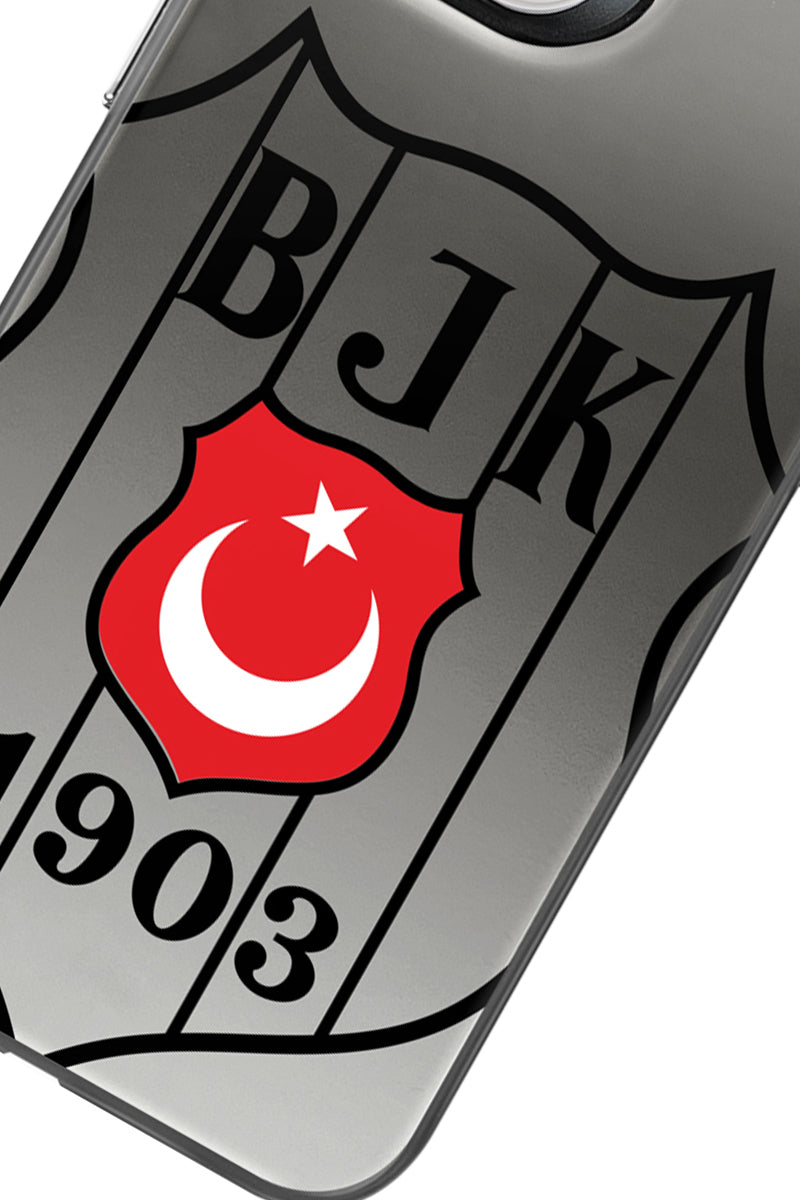 Beşiktaş Büyük Arma Bayrak Premium Telefon Kılıfı