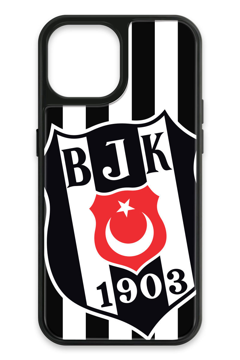 Beşiktaş Büyük Arma Cam Telefon Kılıfı
