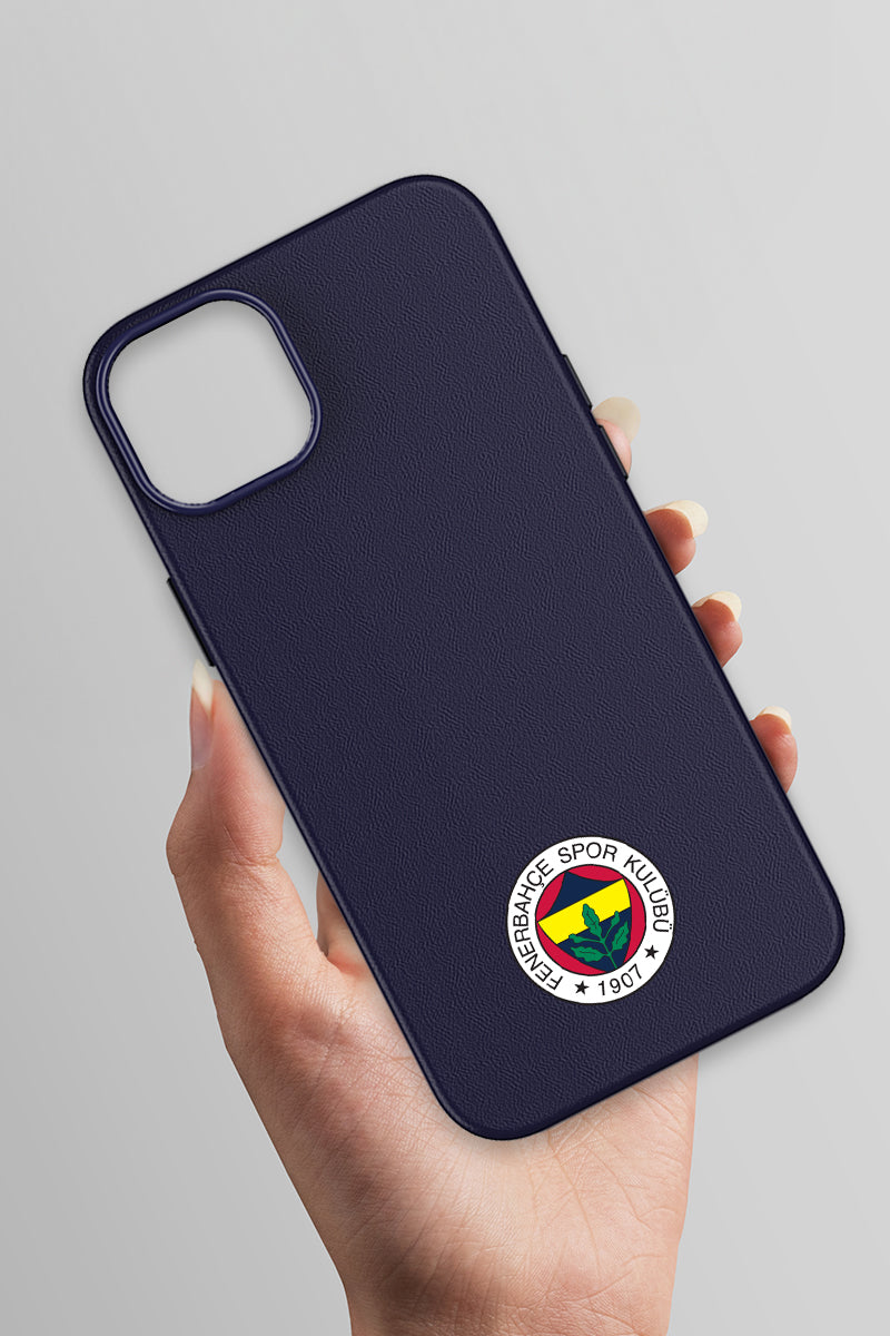 Fenerbahçe Arma Deri Magsafe Telefon Kılıfı