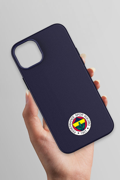 Fenerbahçe Arma Deri Magsafe Telefon Kılıfı