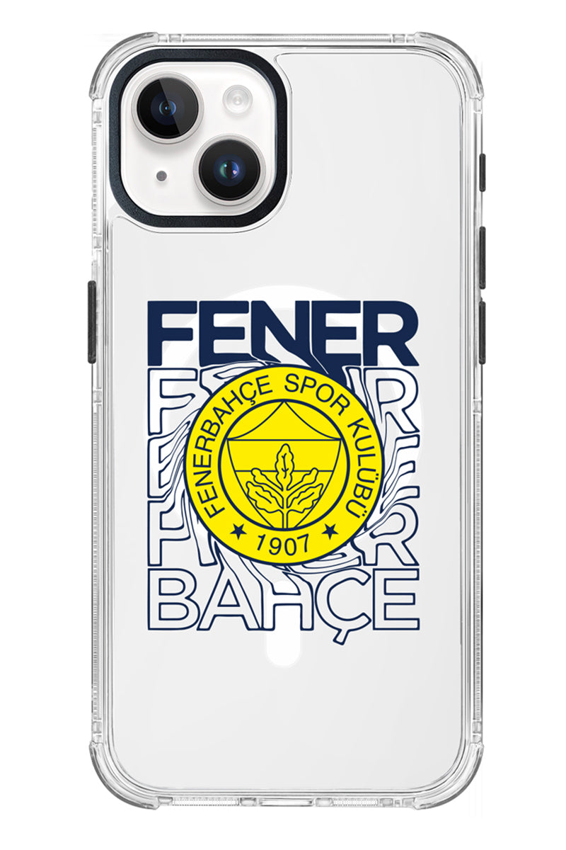 Fenerbahçe Dalgalı Arma MagSafe Telefon Kılıfı