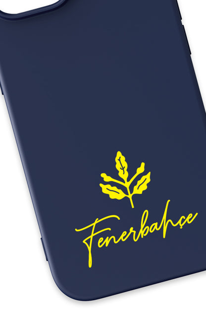 Fenerbahçe Palamut Lacivert Silikon Telefon Kılıfı