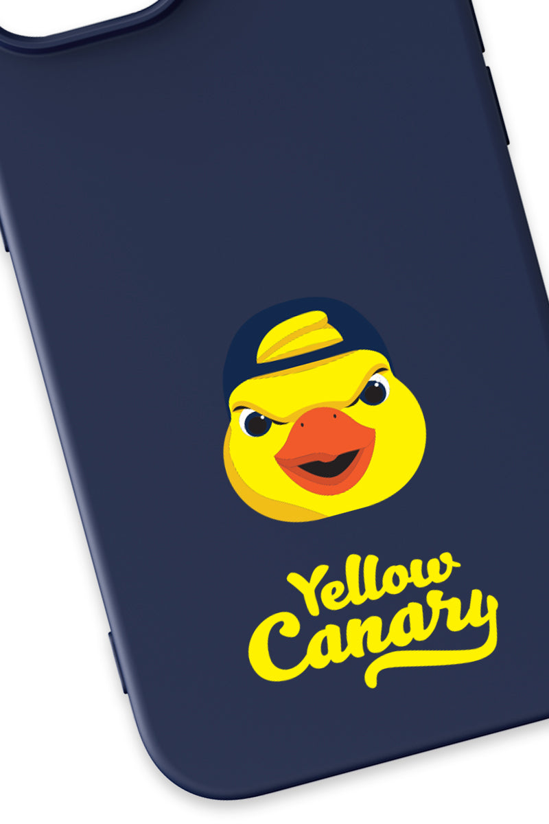 Fenerbahçe Yellow Canary Lacivert Silikon Telefon Kılıfı