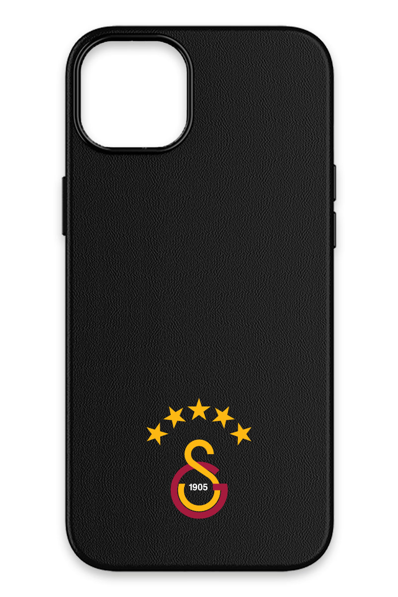 Galatasaray 5 Yıldız Arma Deri Magsafe Telefon Kılıfı