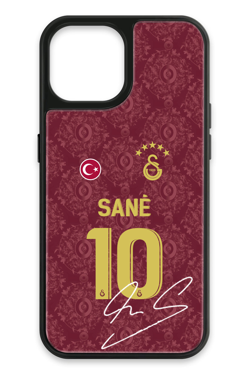 Galatasaray Leroy Sane 3. Forma İmzalı Cam Telefon Kılıfı