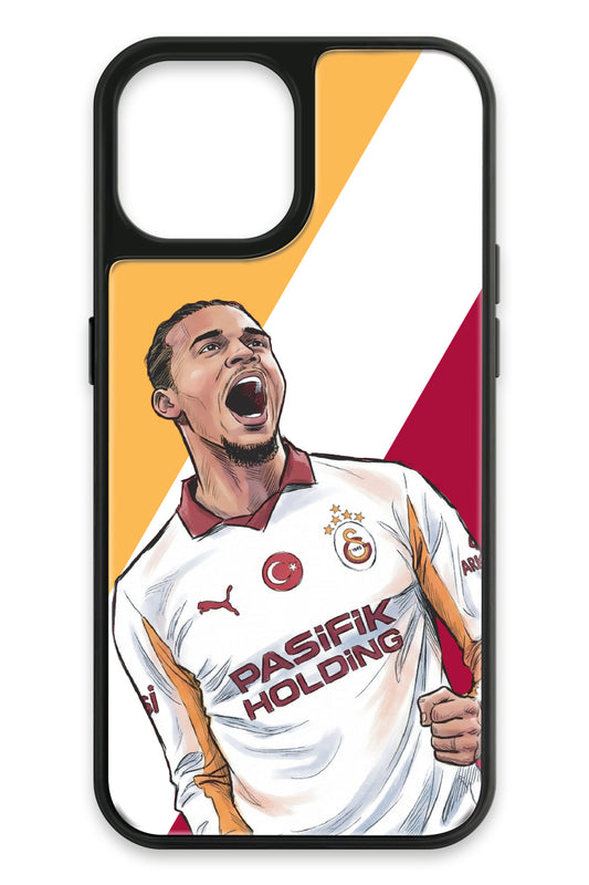 Galatasaray Leroy Sane Gol Sevinci Cam Telefon Kılıfı