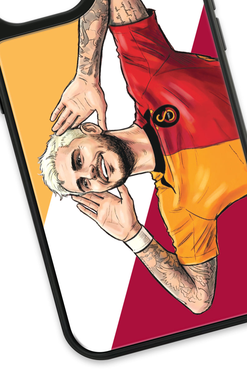 Galatasaray Mauro Icardi Gol Sevinci Cam Telefon Kılıfı