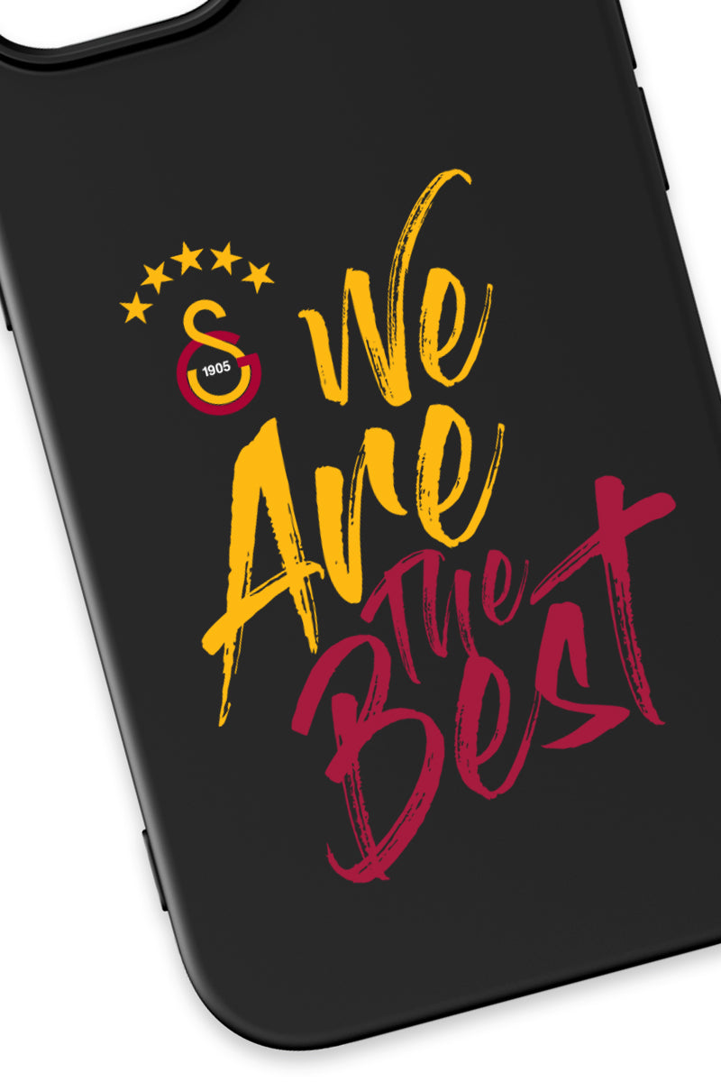 Galatasaray We Are The Best Siyah Silikon Telefon Kılıfı