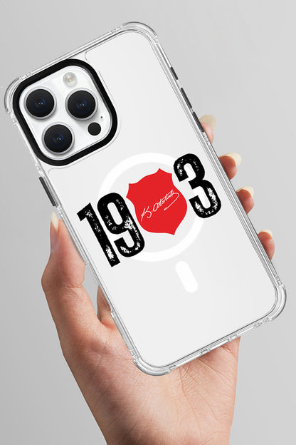 Beşiktaş ATA İmza 1903 Magsafe Şeffaf Telefon Kılıfı