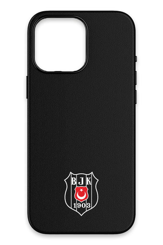 Beşiktaş Bayrak Arma Deri Magsafe Telefon Kılıfı