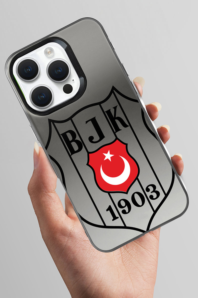 Beşiktaş Büyük Arma Bayrak Premium Telefon Kılıfı