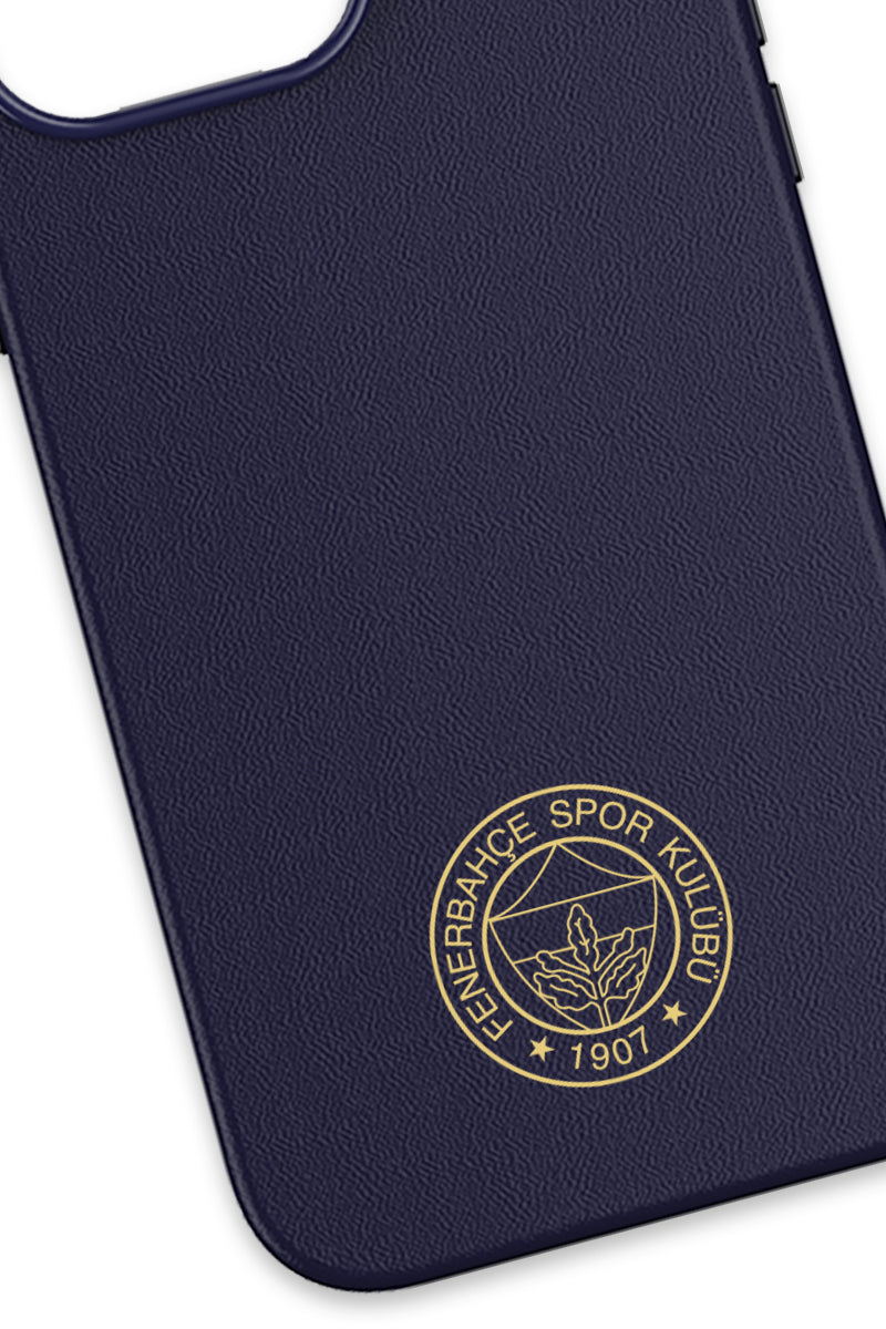 Fenerbahçe Gold Arma Deri Magsafe Telefon Kılıfı