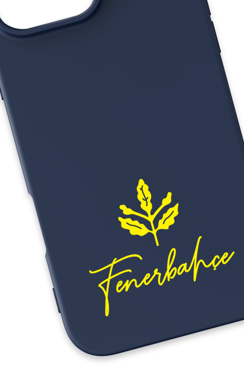 Fenerbahçe Palamut Lacivert Silikon Telefon Kılıfı