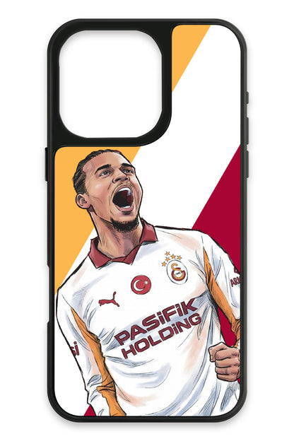 Galatasaray Leroy Sane Gol Sevinci Cam Telefon Kılıfı