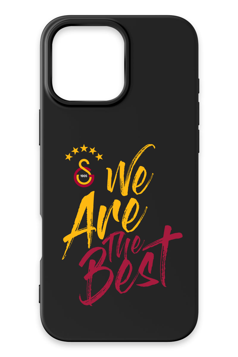 Galatasaray We Are The Best Siyah Silikon Telefon Kılıfı