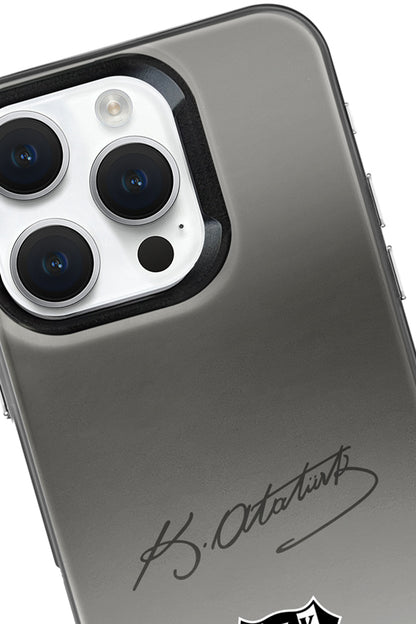 Beşiktaş ATA İmza Arma Premium Telefon Kılıfı