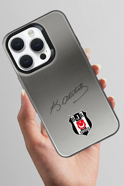 Beşiktaş ATA İmza Arma Premium Telefon Kılıfı