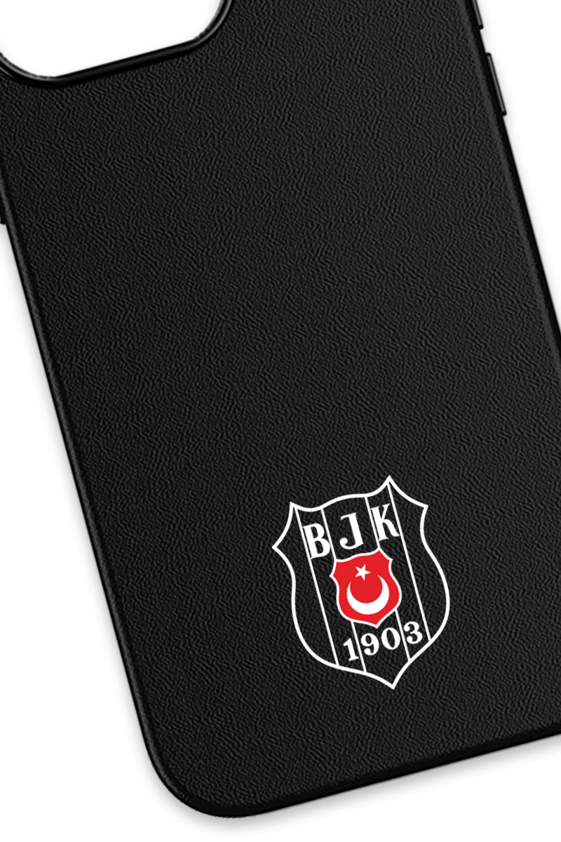 Beşiktaş Bayrak Arma Deri Magsafe Telefon Kılıfı