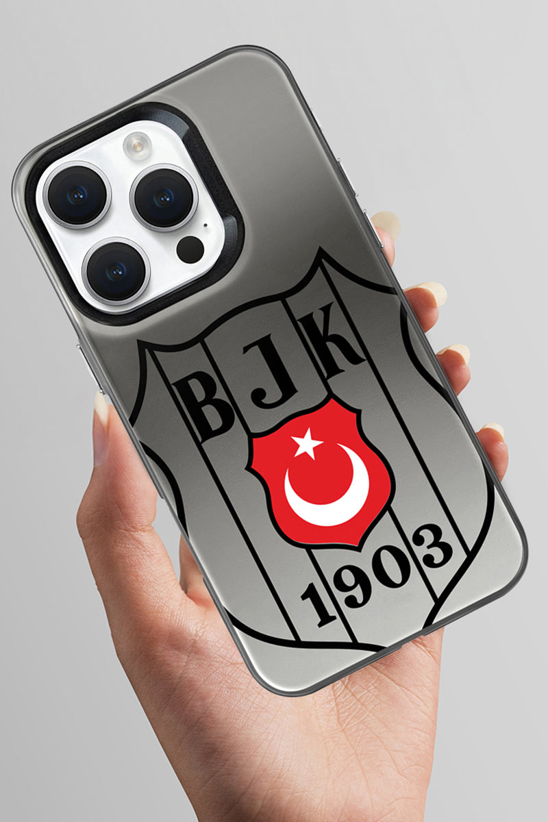 Beşiktaş Büyük Arma Bayrak Premium Telefon Kılıfı