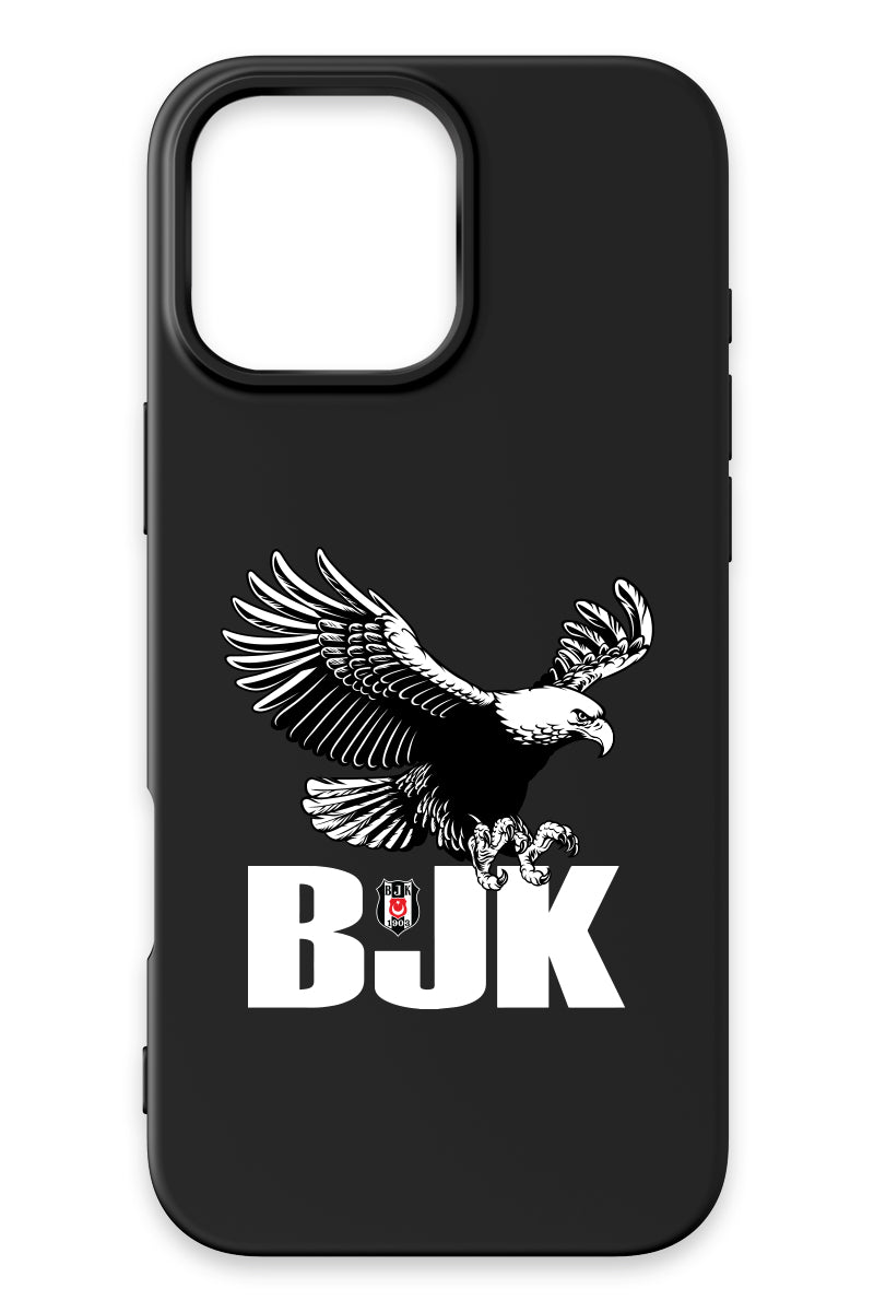 Beşiktaş Kartal BJK Siyah Silikon Telefon Kılıfı