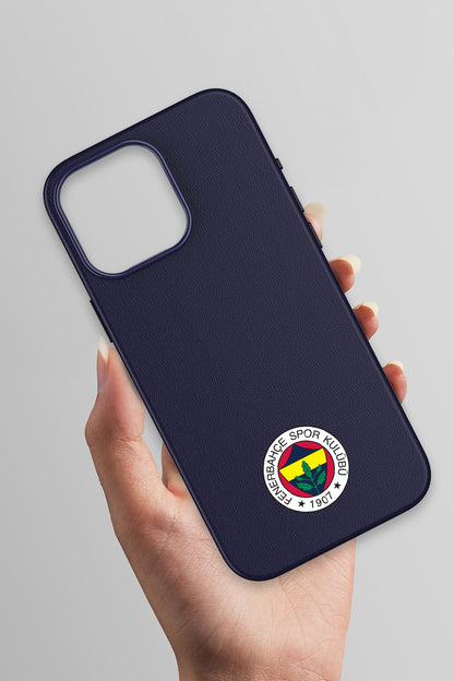 Fenerbahçe Arma Deri Magsafe Telefon Kılıfı