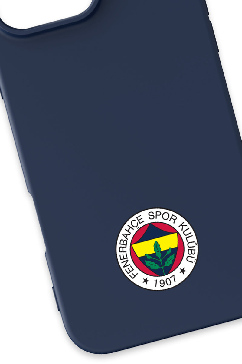 Fenerbahçe Arma Lacivert Silikon Telefon Kılıfı