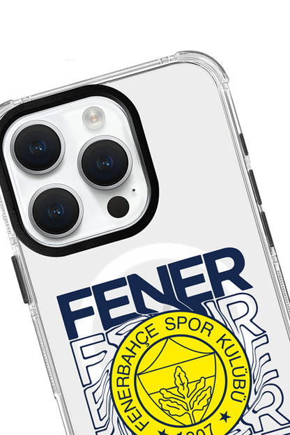 Fenerbahçe Dalgalı Arma MagSafe Telefon Kılıfı
