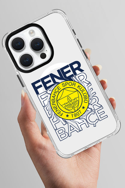 Fenerbahçe Dalgalı Arma MagSafe Telefon Kılıfı