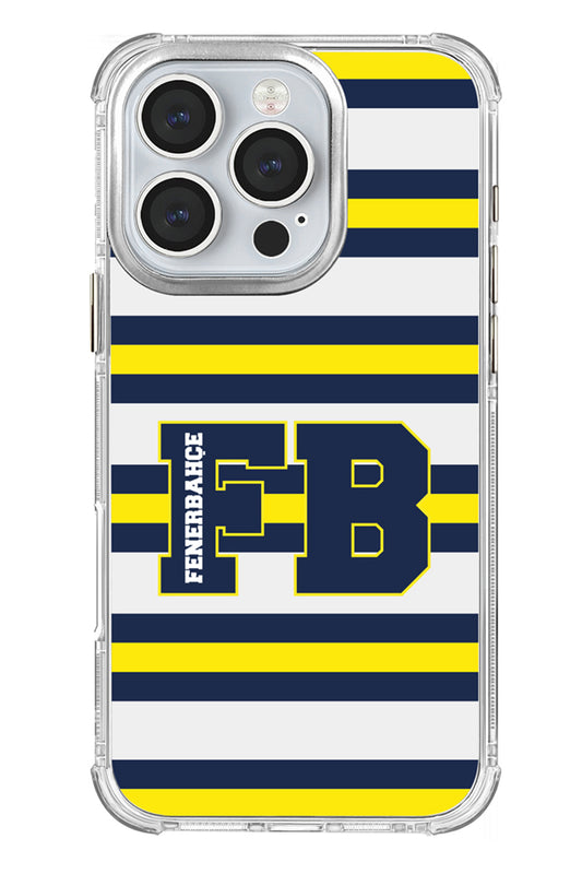 Fenerbahçe Kolej Çizgili Telefon Kılıfı