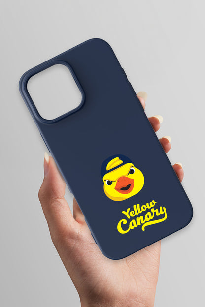 Fenerbahçe Yellow Canary Lacivert Silikon Telefon Kılıfı