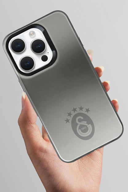 Galatasaray 5 Yıldız Tek Renk Arma Premium Telefon Kılıfı