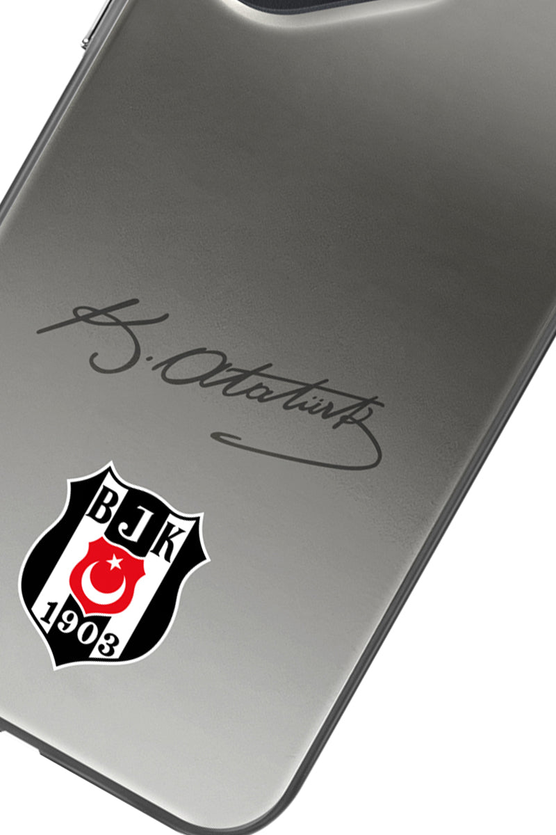 Beşiktaş ATA İmza Arma Premium Telefon Kılıfı