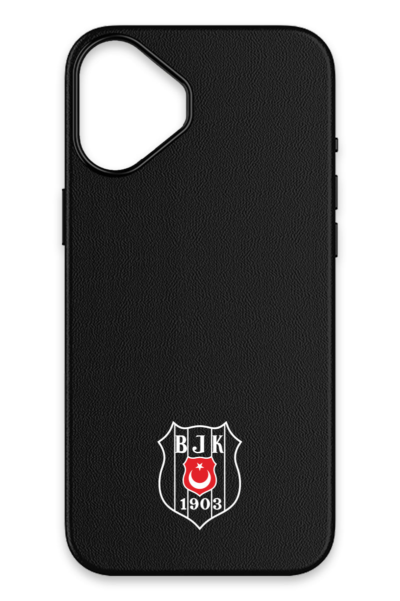 Beşiktaş Bayrak Arma Deri Magsafe Telefon Kılıfı