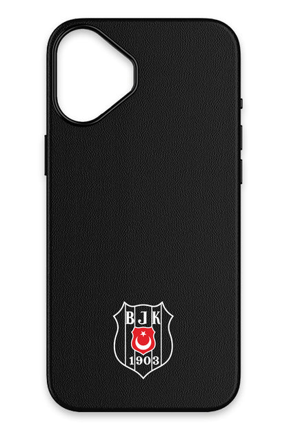 Beşiktaş Bayrak Arma Deri Magsafe Telefon Kılıfı