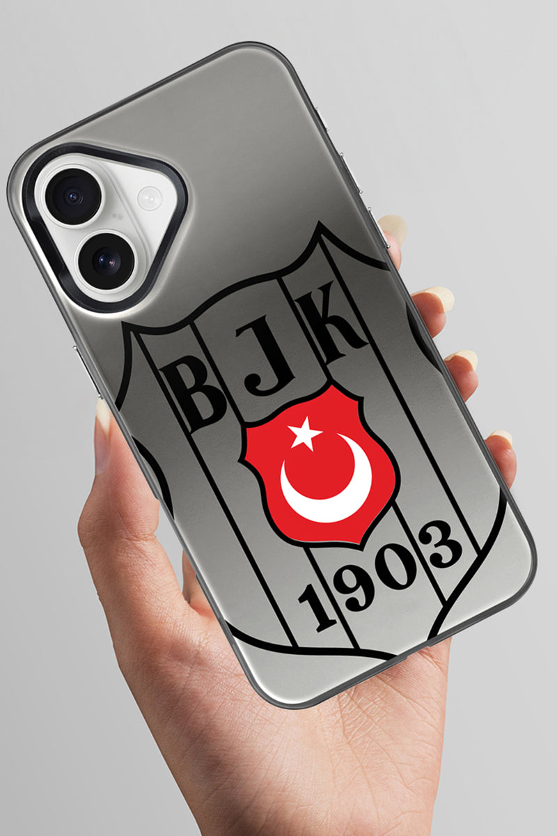 Beşiktaş Büyük Arma Bayrak Premium Telefon Kılıfı