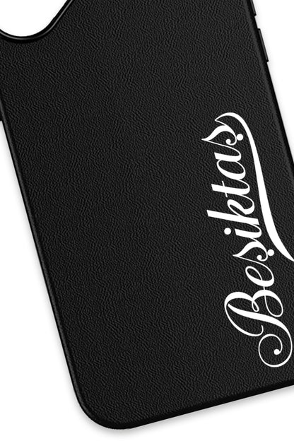 Beşiktaş El Yazı Deri Magsafe Telefon Kılıfı