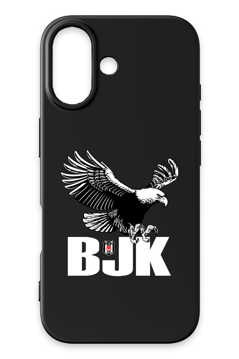 Beşiktaş Kartal BJK Siyah Silikon Telefon Kılıfı